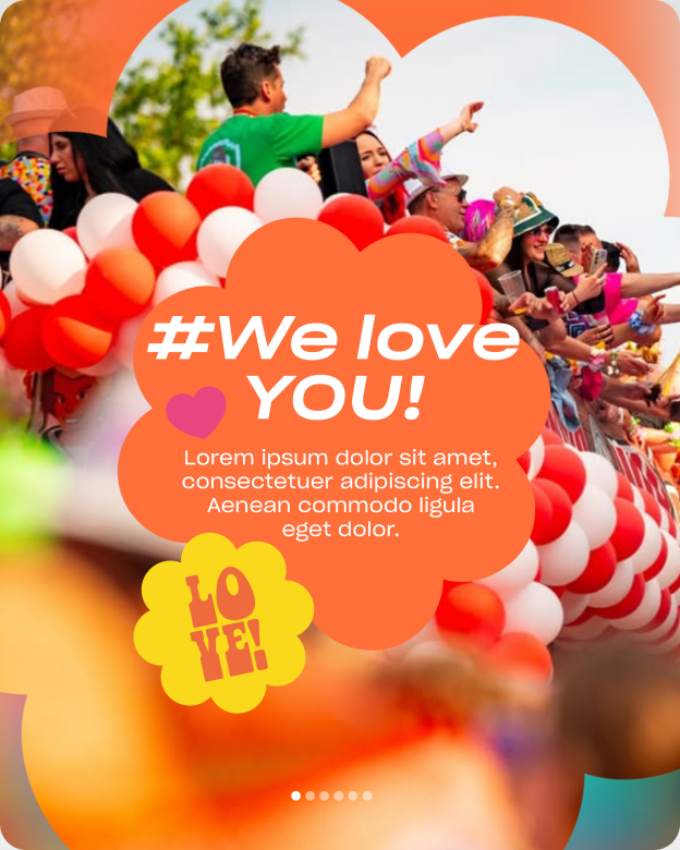 Instagram-Post: #We love YOU!